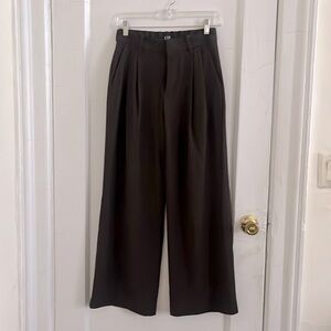 Gap tailored pants in chocolate brown